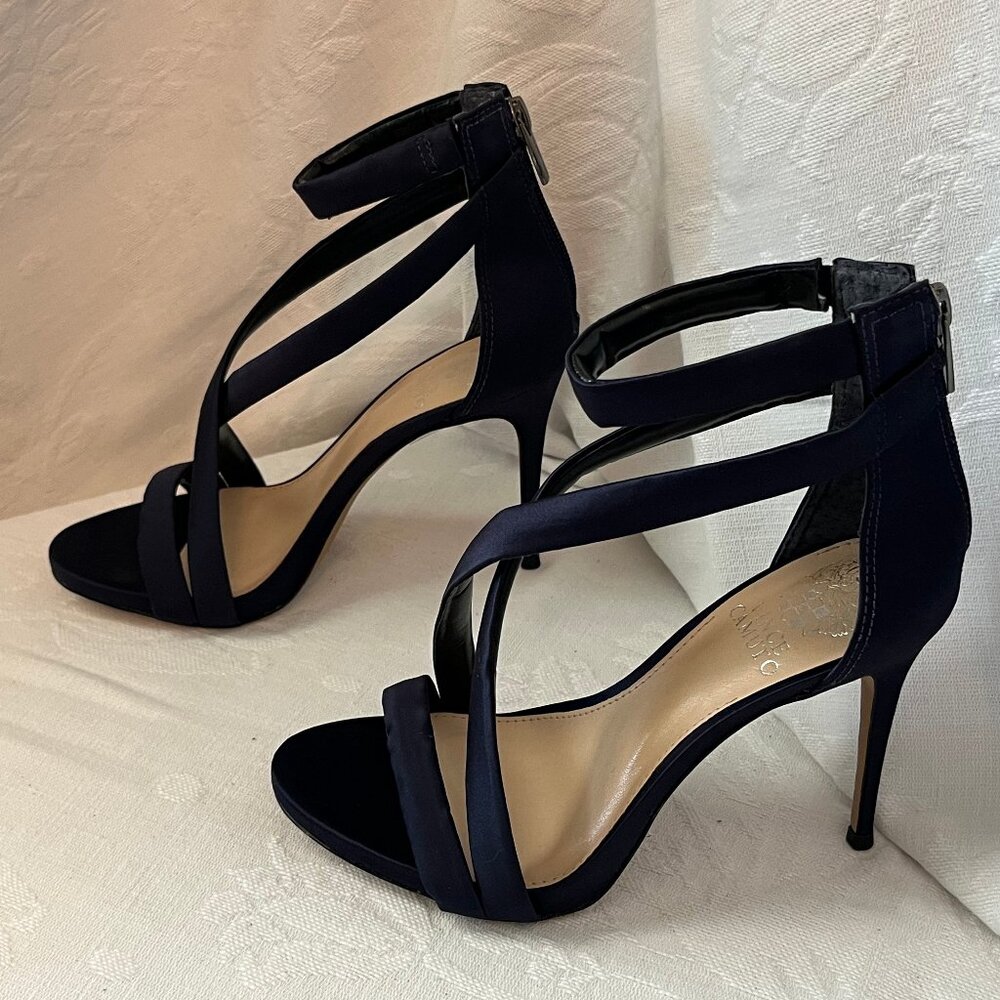 Vince Camuto Inkwell Blue Heels
